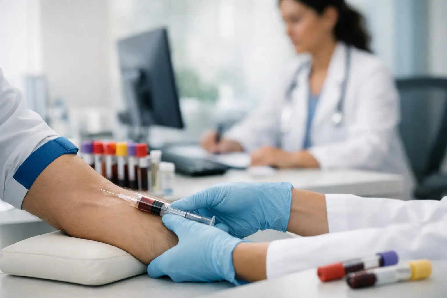 Qué exámenes de sangre hacer en un chequeo