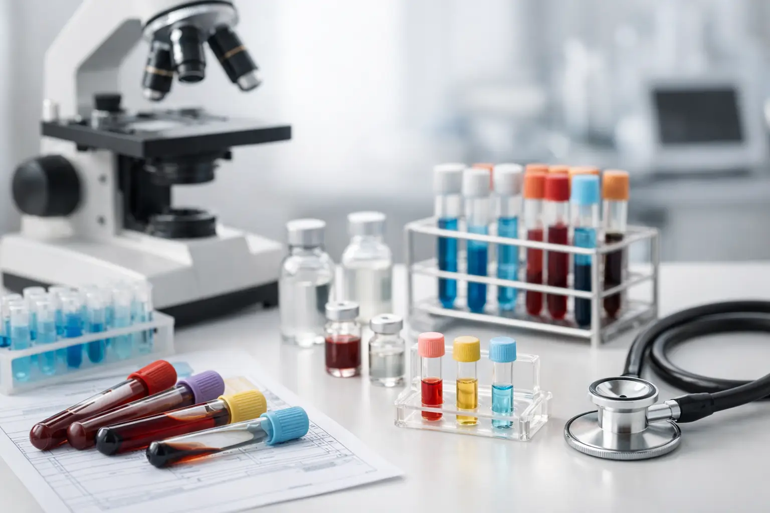 Guía de exámenes de laboratorio útil