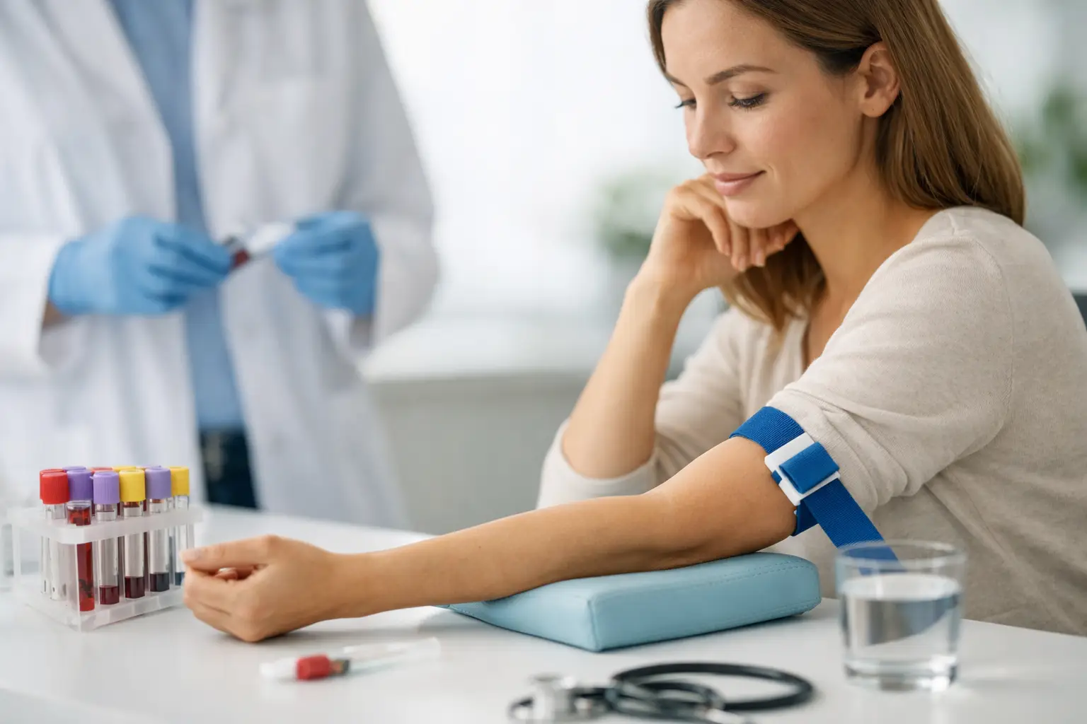 Cómo prepararse para un examen de sangre